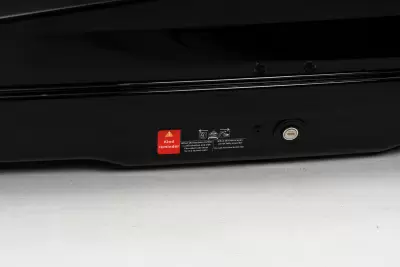 Автобокс REAKTIV Molniya 500 черный глянцевый двустороннее 500 л от интернет-магазина AUTOBOKS.kz. 