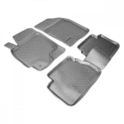 Коврики салонные для Chevrolet Cruze 3D (2009) (серый)