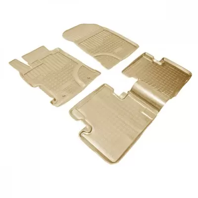 Коврики салонные для Honda Accord IX (2013) (бежевый)