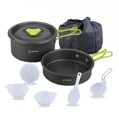 Набор посуды из алюминия STARCAMP HX-CK01