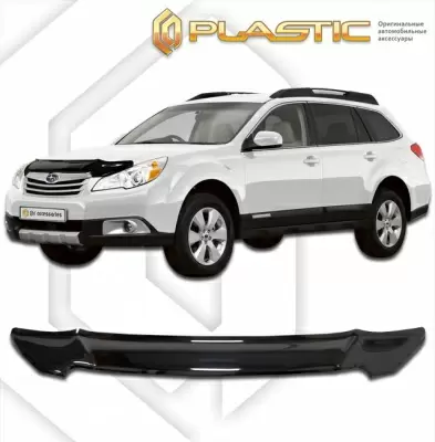 Мухобойка (дефлектор капота) для Subaru Outback 2009-2015 (арт. 2010010106966)