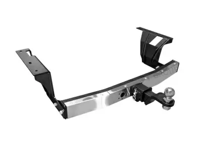 Фаркоп на HONDA CR-V 2007-2012 / съемный квадрат с НЕРЖ накладкой