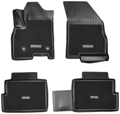 Коврики салонные комбинированные для Chery Tiggo 7 Pro 3D (2020) (Prestige)