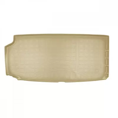 Коврики в багажное отделение для Volvo XC90 (2015) (разложенный 3 ряд) (бежевый)
