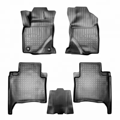 Коврики салонные для Toyota Fortuner 3D (2015) (5 мест)