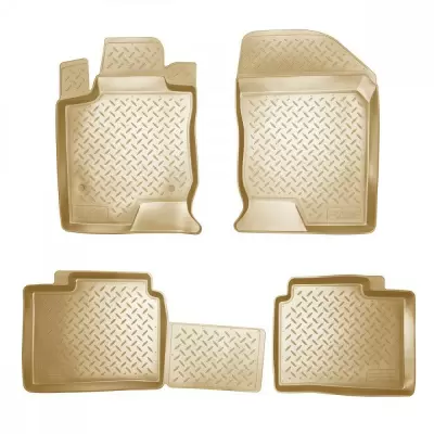 Коврики салонные для Kia Cerato Koup (TD) (2010-2013) (бежевый)