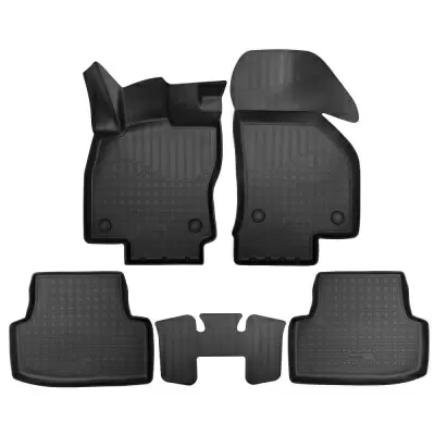 Коврики салонные для Volkswagen Golf VIII 3D (2017)