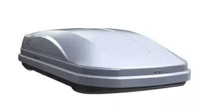 Автобокс ED Магнум 390 серый глянцевый двустороннее 390 л от интернет-магазина AUTOBOKS.kz. 