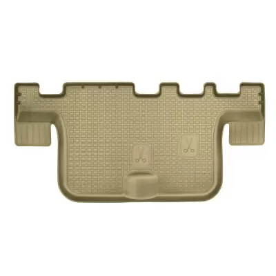Коврики салонные для Isuzu MU-X II (2020) (3 ряд) (бежевый)