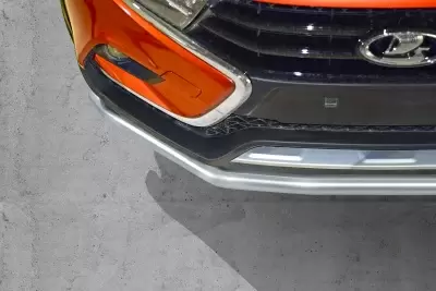 Защита переднего бампера одинарная O51 мм (НПС) LADA Vesta SW Cross с 2017 от Интернет-Магазина Autoboks.kz