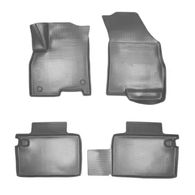 Коврики салонные для Chery Tiggo 8 Pro MAX 3D (2022) (1,2 ряд) (серый)