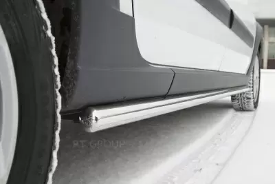 Защита порогов прямая O51 мм (НПС) LADA Largus Cross с 2015 от интернет-магазина AUTOBOKS.kz. 