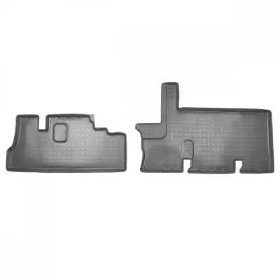 Коврики салонные для GAZ Gazel Next (2014) (задние) (серый)
