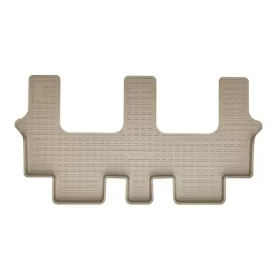 Коврики салонные для Geely Okavango (2023) (3 ряд) (бежевый)