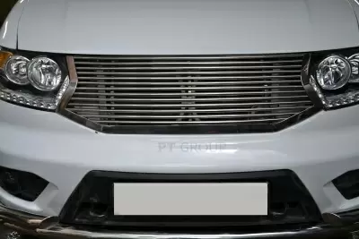 Решетка радиатора O12мм (НПС) UAZ Patriot 2014- на автомобиль от интернет-магазина AUTOBOKS.kz