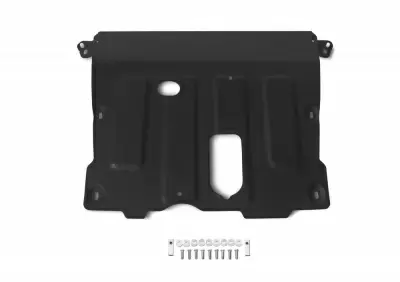 Защита картера двигателя и КПП АвтоБРОНЯ 111047361 Renault Kaptur 2016-2020