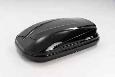 Автобокс Reaktiv Kometa черный глянцевый двустороннее 500 л от интернет-магазина AUTOBOKS.kz. 