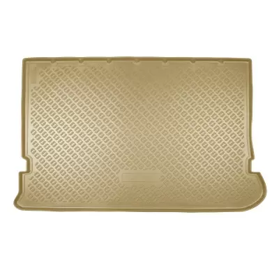 Коврики в багажное отделение для Volkswagen Sharan I (1995-2010) (7 мест, разложенный 3 ряд) (бежевый)