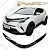 Мухобойка (дефлектор капота) для Toyota C-HR 2018+ (арт. 2010010114916) от интернет-магазина AUTOBOKS.kz. 