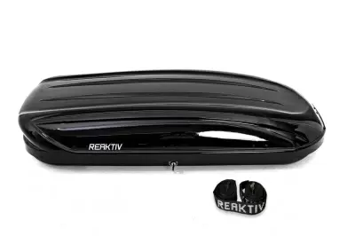 Автобокс REAKTIV Torpeda 420 черный глянцевый двустороннее 550 л