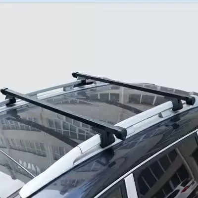 Багажник на крышу REAKTIV CT-5745A 135см черный (металл) на классические рейлинги от интернет-магазина AUTOBOKS.kz. 