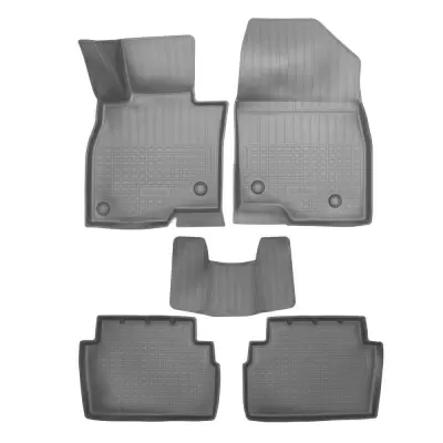 Коврики салонные для Mazda CX-4 I рестайлинг (2019) (серый)