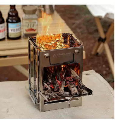 Дровяная печь STARCAMP HX-WS11 от магазина AUTOBOKS.kz. 