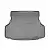 Коврики в багажное отделение для Saab 9-5 (SD) (2005-2011) (серый) от интернет-магазина AUTOBOKS.kz. 