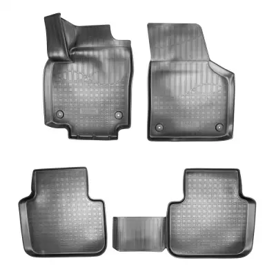 Коврики салонные для Volkswagen Talagon (2023) (1,2 ряд)