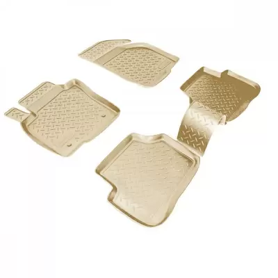 Коврики салонные для Volkswagen Passat B3 (1988-1993)\ Volkswagen Passat B4 (1993-1997) (бежевый)