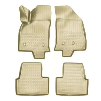 Коврики салонные для Chevrolet Volt II 3D (2015-2019) (бежевый)