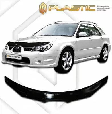 Мухобойка (дефлектор капота) для Subaru Impreza 2005-2007 (арт. 2010010104894)