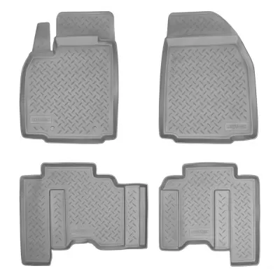 Коврики салонные для Mazda CX-9 (2008) (серый)