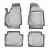 Коврики салонные для VAZ Niva 2131 (серый) от интернет-магазина AUTOBOKS.kz. 