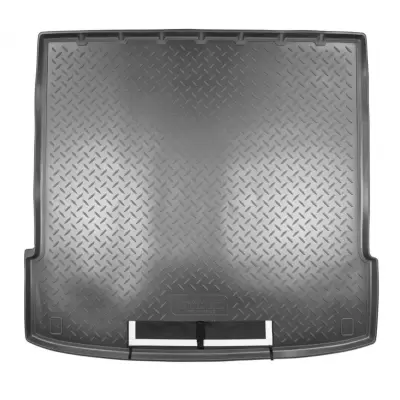 Коврики в багажное отделение с фартуком для Kia Mohave I (+рестайлиг 1,2) (2008) (сложенный 3-й ряд)