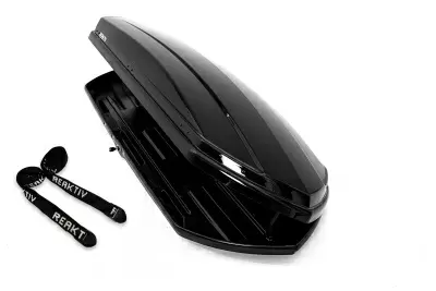 Автобокс REAKTIV Bolid 520 черный глянцевый двустороннее 700 л от интернет-магазина AUTOBOKS.kz. 