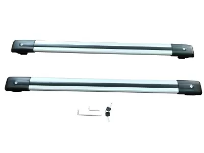 Багажник на крышу REAKTIV YH-A-010S на обычные рейлинги серебристый