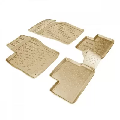 Коврики салонные для Daewoo Matiz (2005) (бежевый)