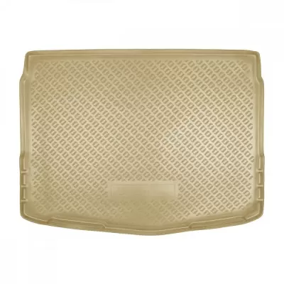 Коврики в багажное отделение для Nissan Qashqai (J11) (2014)\ Nissan Qashqai (J11) (2019) (с полноразмерной запаской 17Ал) (бежевый)