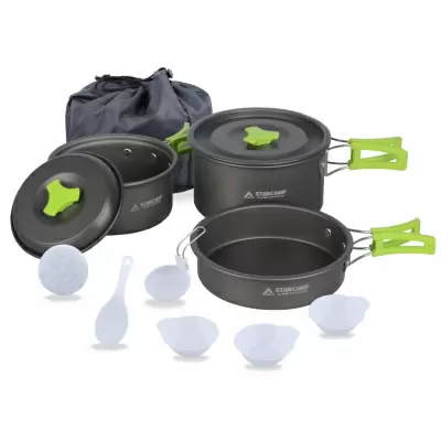 Набор посуды из алюминия STARCAMP HX-CK04