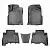 Коврики салонные для Toyota LC Prado (150 серия) 3D (2013) (5 мест) от интернет-магазина AUTOBOKS.kz. 