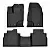 Коврики салонные для Haval F7X 4WD (2024) от интернет-магазина AUTOBOKS.kz. 