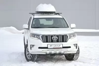 Автобокс на крышу Белый Turino 1 Аэродинамический 410л от интернет-магазина AUTOBOKS.kz. 