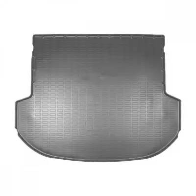 Коврики в багажное отделение для Hyundai Santa Fe (2020) (5-ти местная версия) (серый)