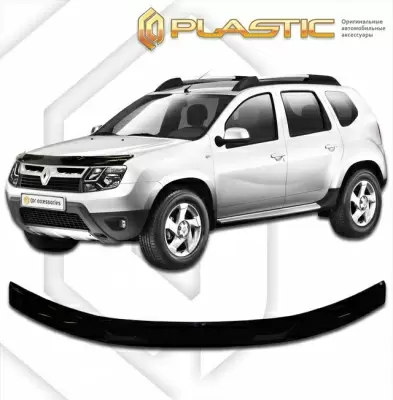Мухобойка (дефлектор капота) для Renault Duster 2015+ (арт. 2010010112066)