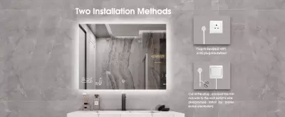 Инфракрасный обогреватель BKD-G0806-WLHB 250W со Smart зеркалом