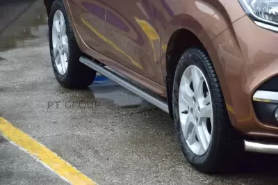 Защита порогов прямая O51 мм (НПС) LADA XRAY с 2016 от интернет-магазина AUTOBOKS.kz. 