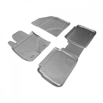 Коврики салонные для Toyota Avensis (T27) (2009-2011) (серый)