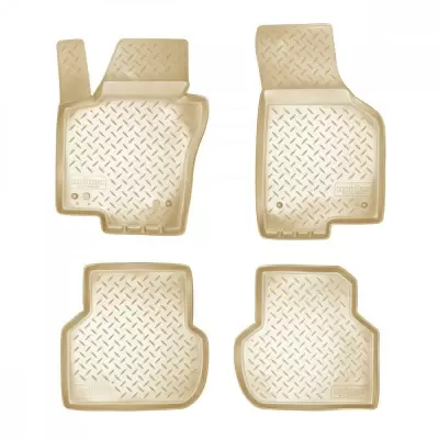 Коврики салонные для Volkswagen Jetta (2005-2011) (бежевый)
