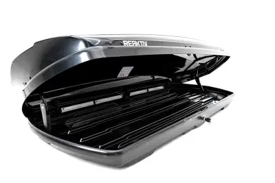 Автобокс REAKTIV Meteor 420 черный глянцевый двустороннее 700 л от интернет-магазина AUTOBOKS.kz. 